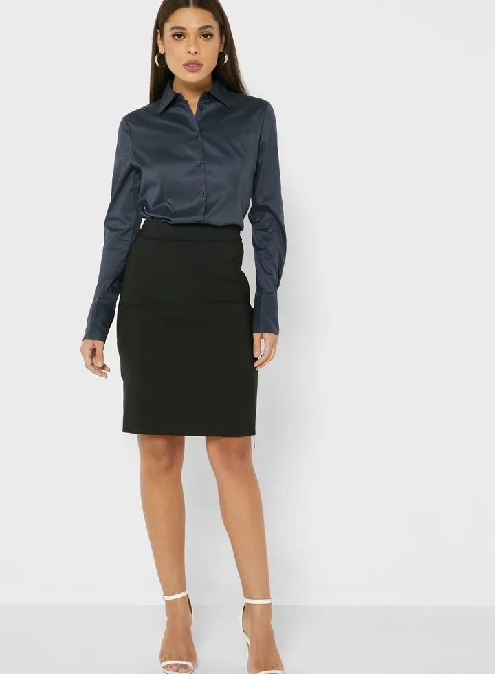 High Waist Bodycon Skirt