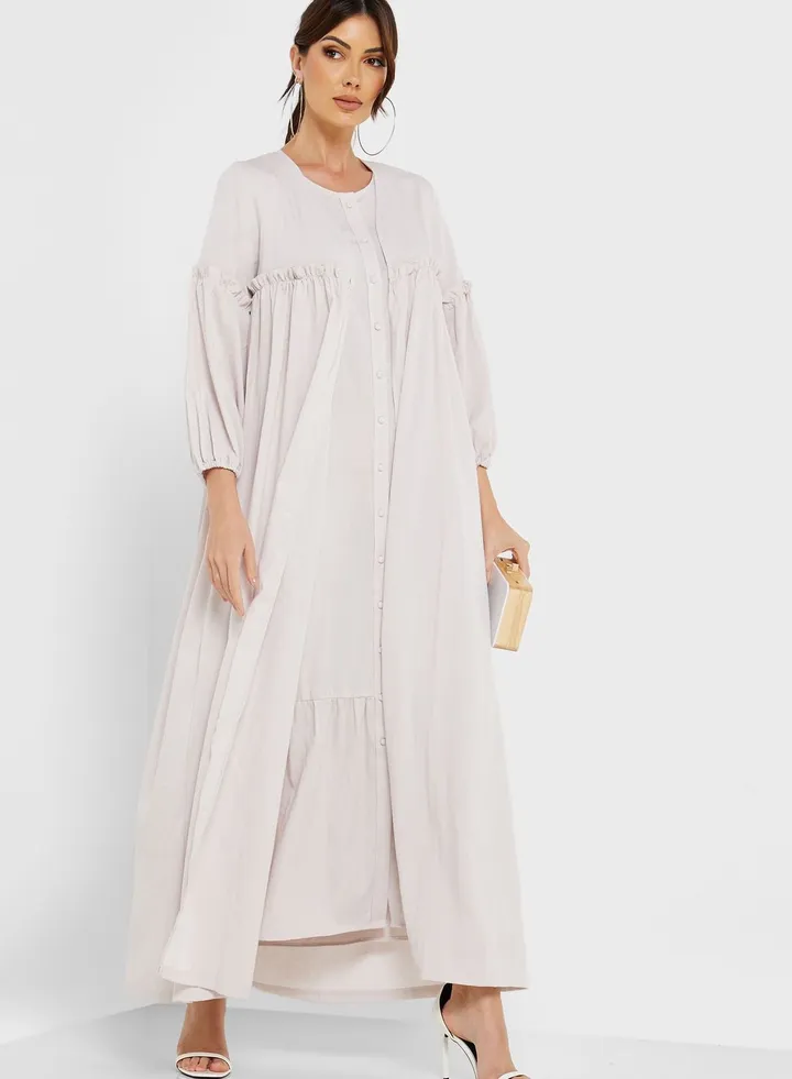 Puff Sleeve Abaya