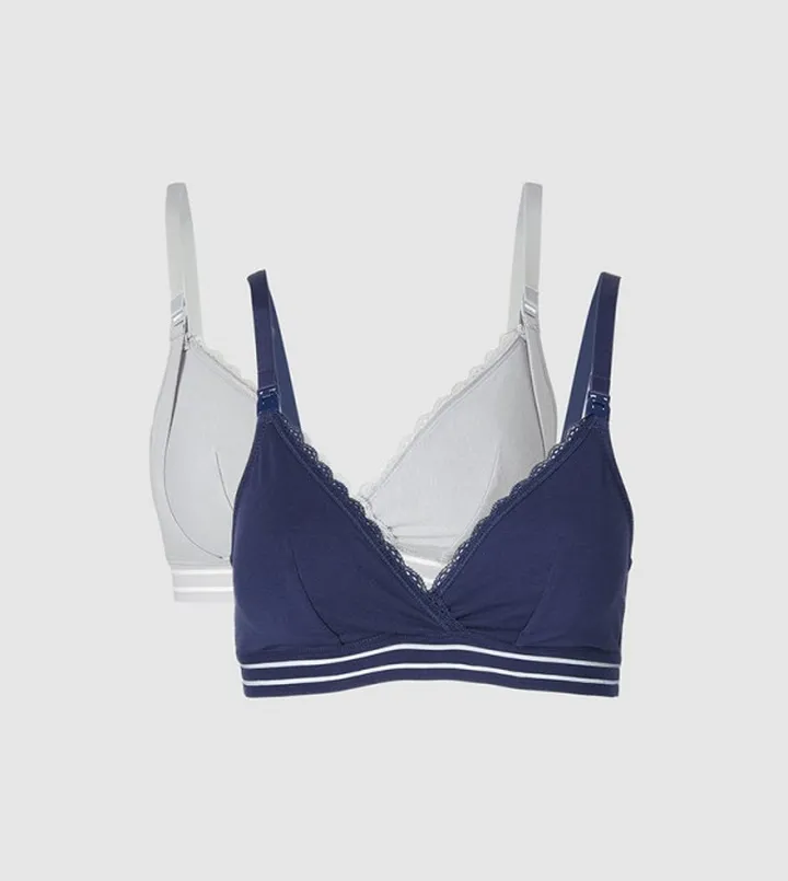 Pack of 2 Cotton Nursing Bras