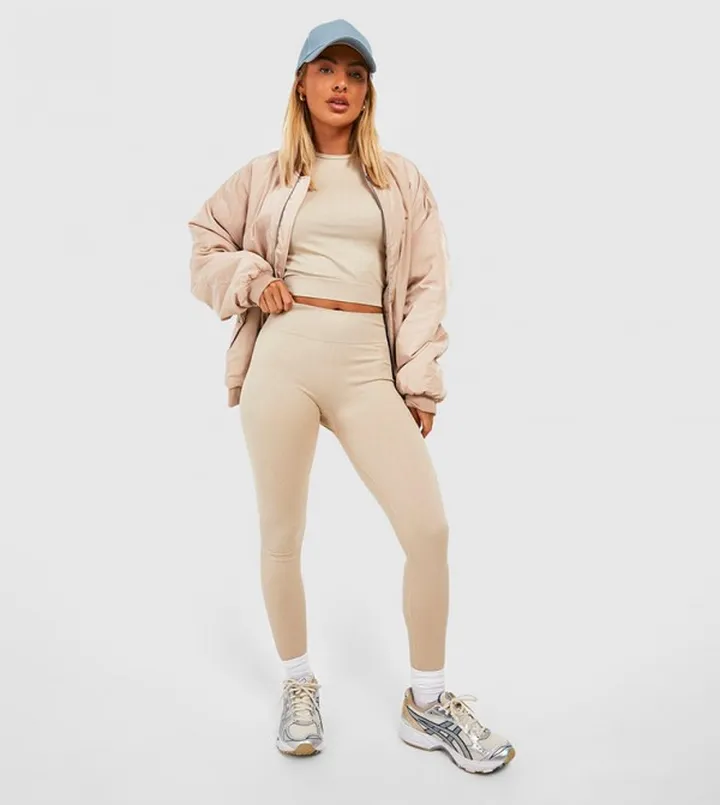 Seamless Ribbed Sculpt Leggings