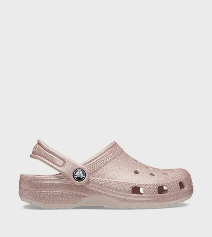 Kids' Classic Glitter Clog