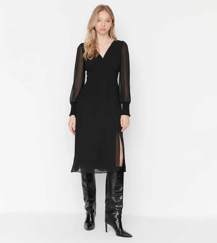 Corsage Detailed Dress