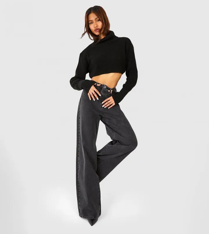 Tall Basics Wide Leg Jeans