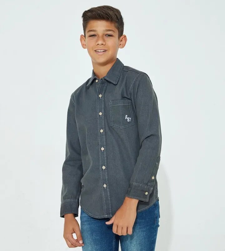 Solid Casual Shirt