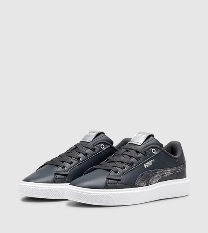 Lajla Shimmer Lace-Up Sneakers