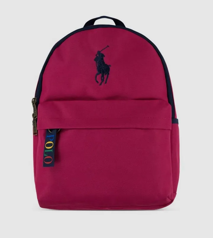 Logo Embroidered Rainbow Backpack
