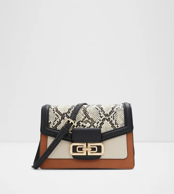 ERGIN Snakeskin Crossbody Bag