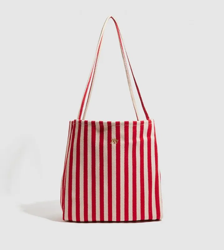 Aero Girls Striped Tote Bag