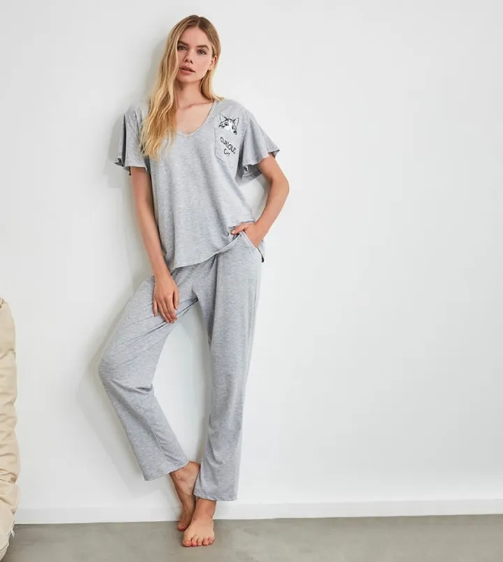 Printed Night Suit