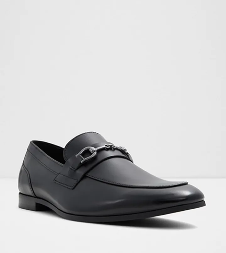 MARINHO Metal Accent Loafers