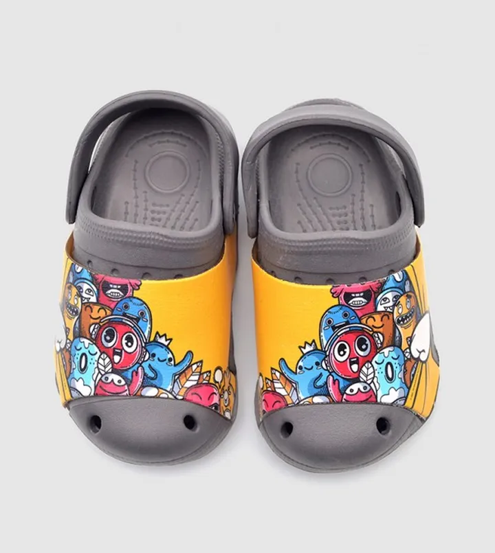 Printed Casual Clogs