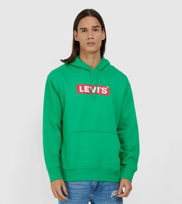 Logo Printed Long Sleeves Hoodie