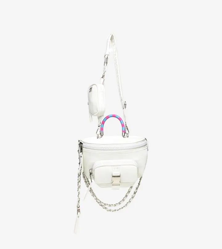 BTOUGH Chain Detail Crossbody Bag