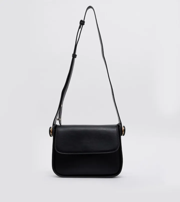 Flap Closure Crossbody Bag