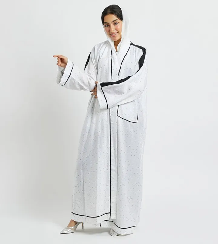 Printed Casual Abaya