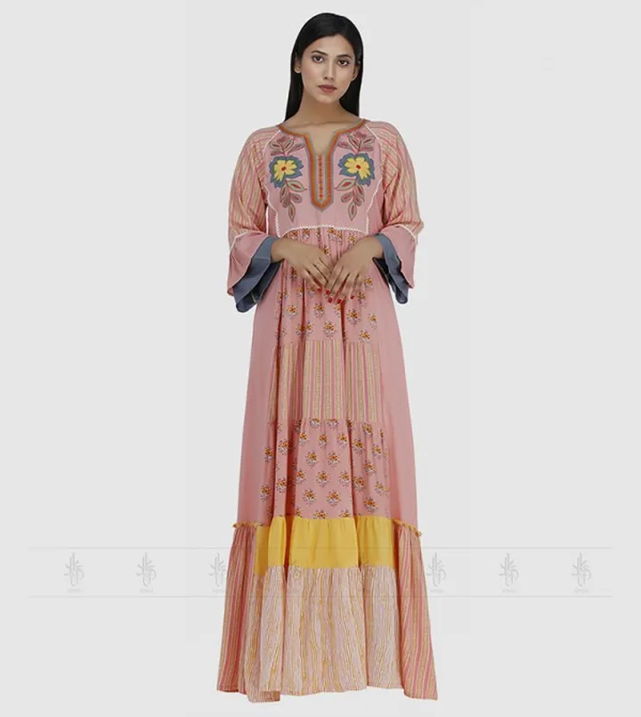 Embroidered Jalabiya