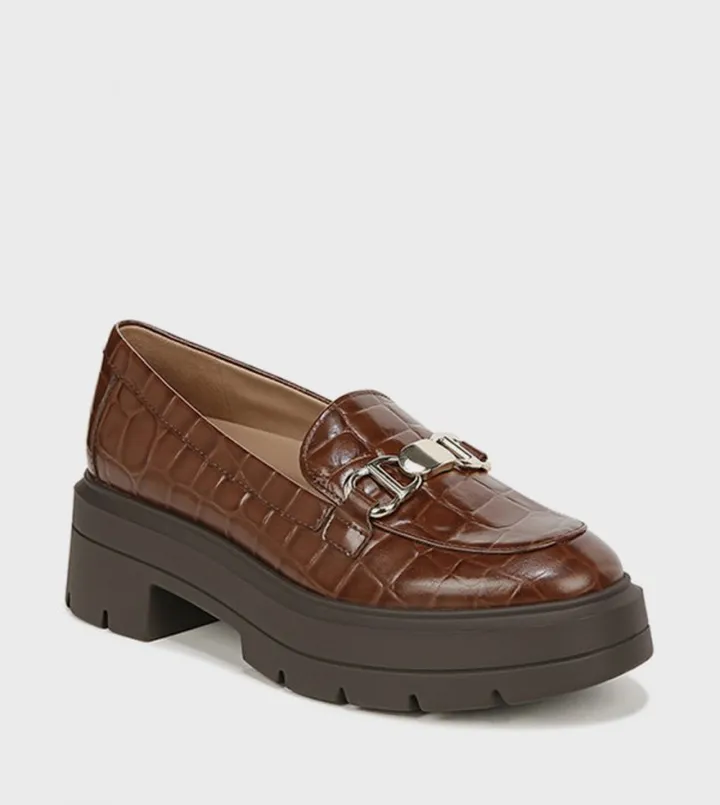 NI Metal Accent Chunky Loafers