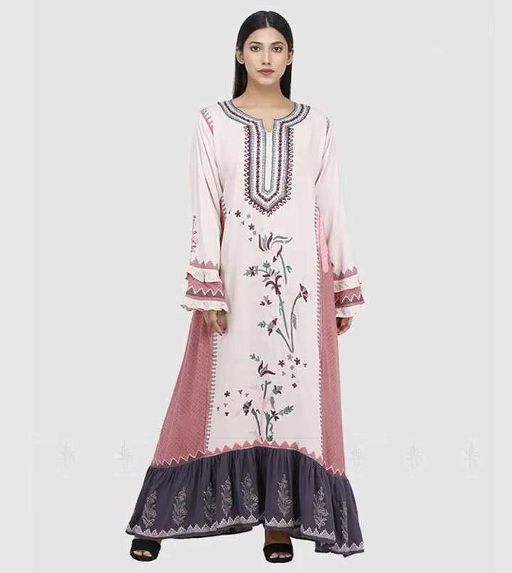 Aari Embroidered Jalabiya