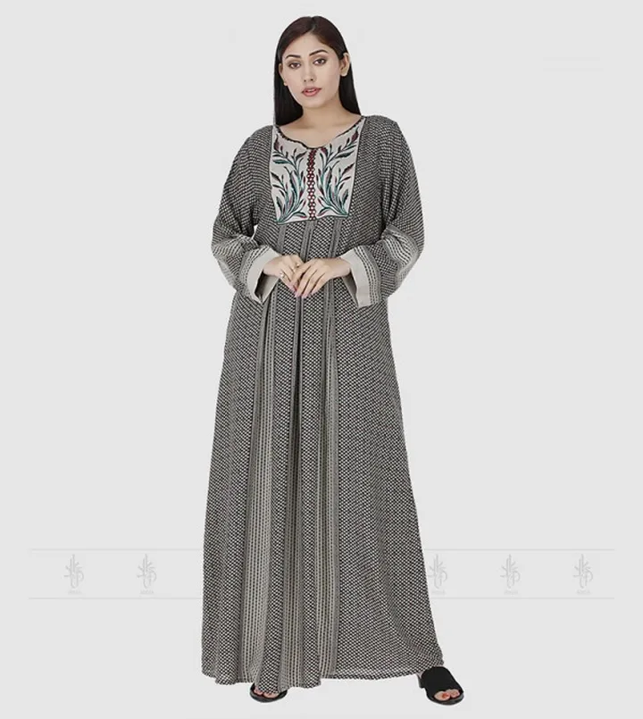 Embroidered Casual Jalabiya