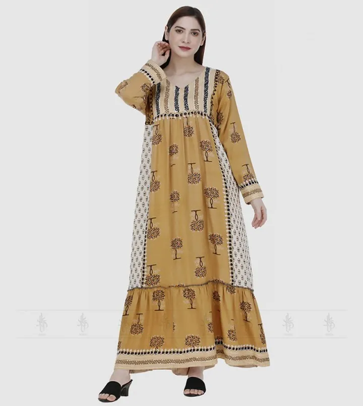 Embroidered Casual Jalabiya
