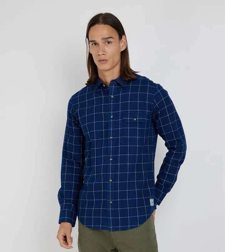 Aero Men's Striped Casual Shirt