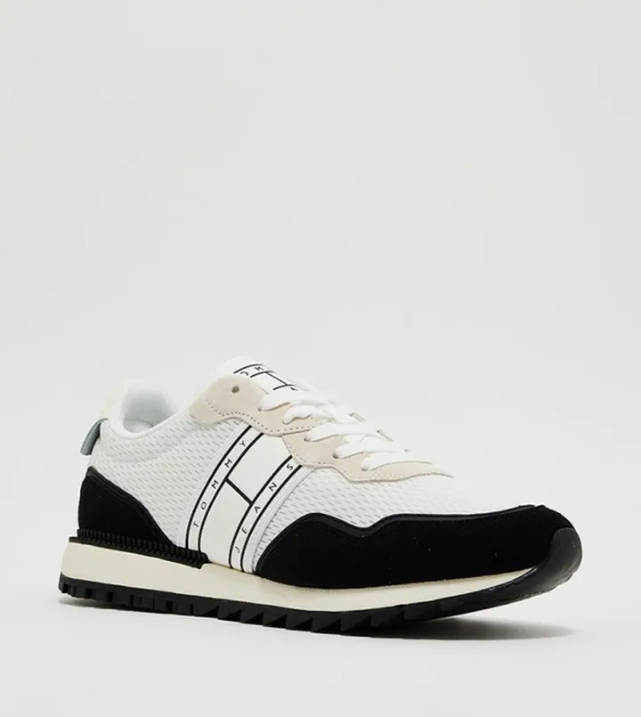 Logo Detail Lace Up Sneakers