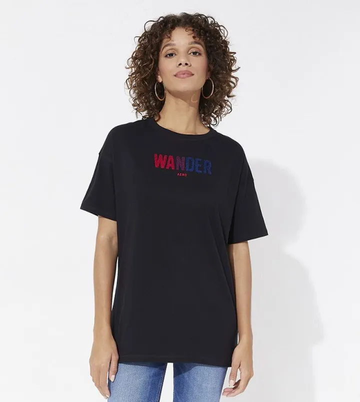 Aero Girl's Short Sleeves Boxy T-Shirt
