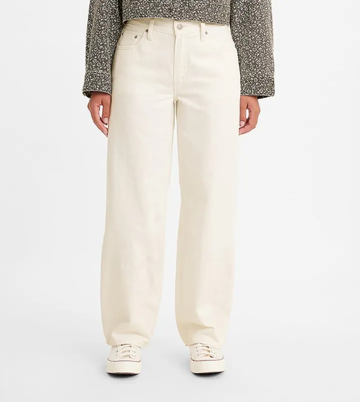 Mid Rise Baggy Jeans