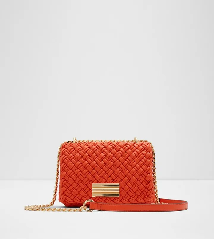 RATTANI Braided Crossbody Bag