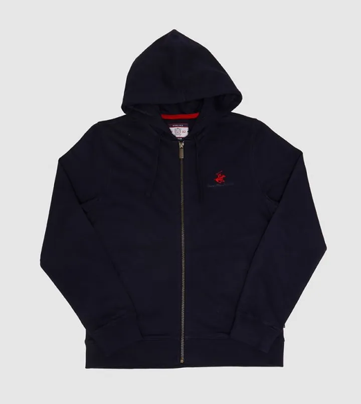 Logo Detail Long Sleeves Hoodie