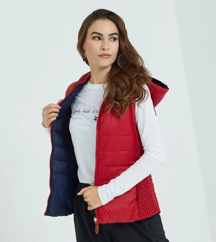 Reversible Vest with Hoodie
