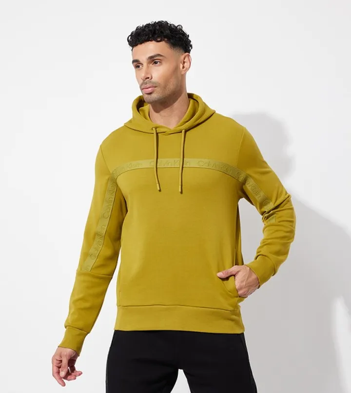 Logo Tape Long Sleeves Hoodie