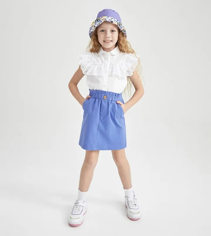 Girls Woven Skirt