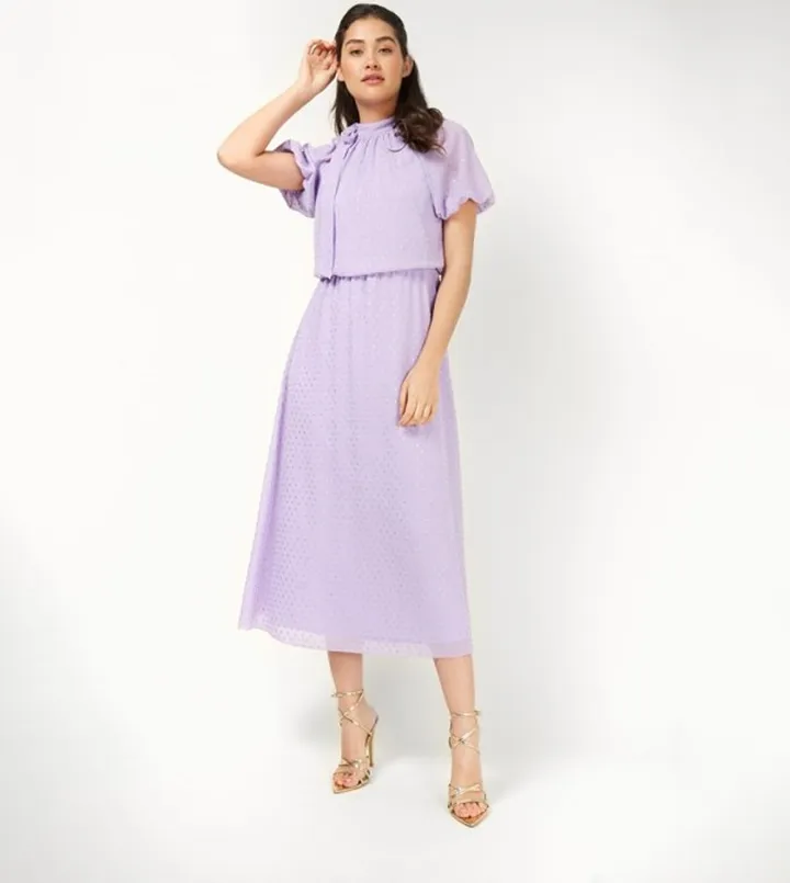 Woven A-Line Dress