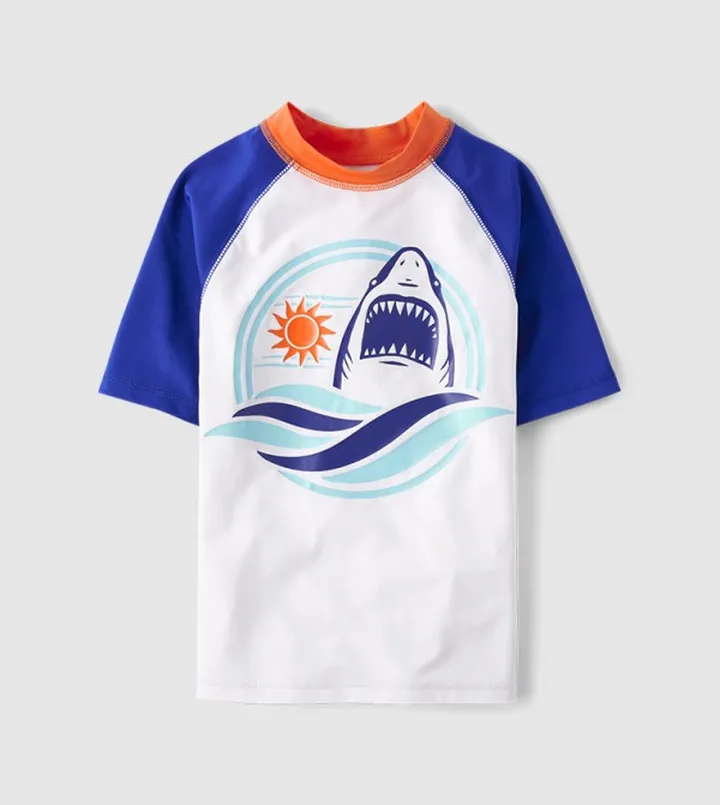 Boys Shark Rashguard