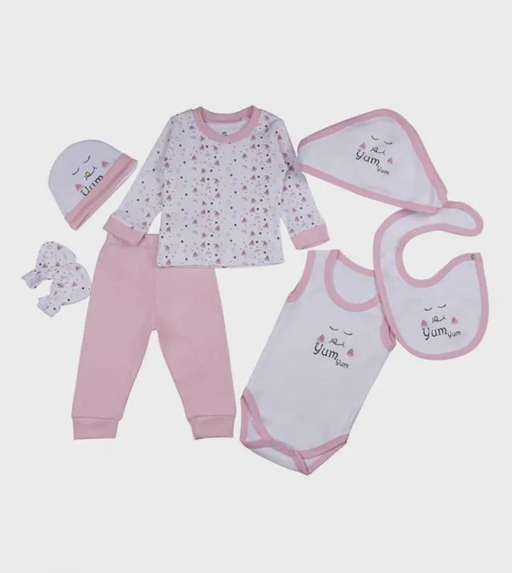 7 Piece Cotton Clothing Set