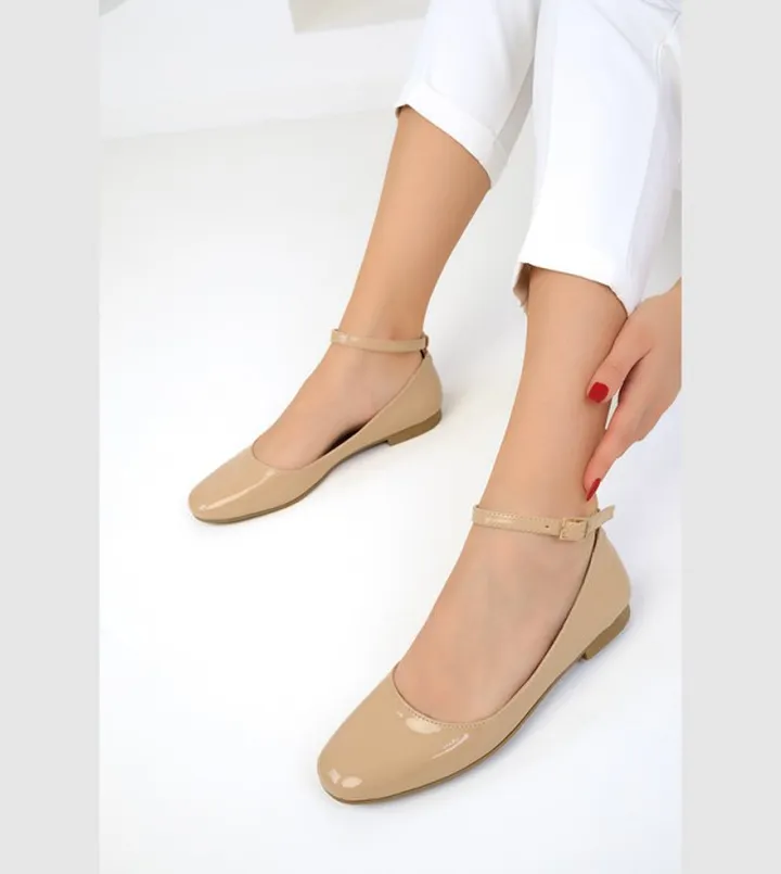 Ankle Strap Flat Shoes