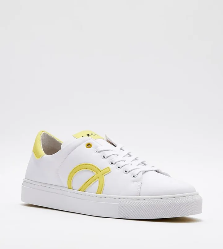 Logo Detail Lace-Up Sneakers