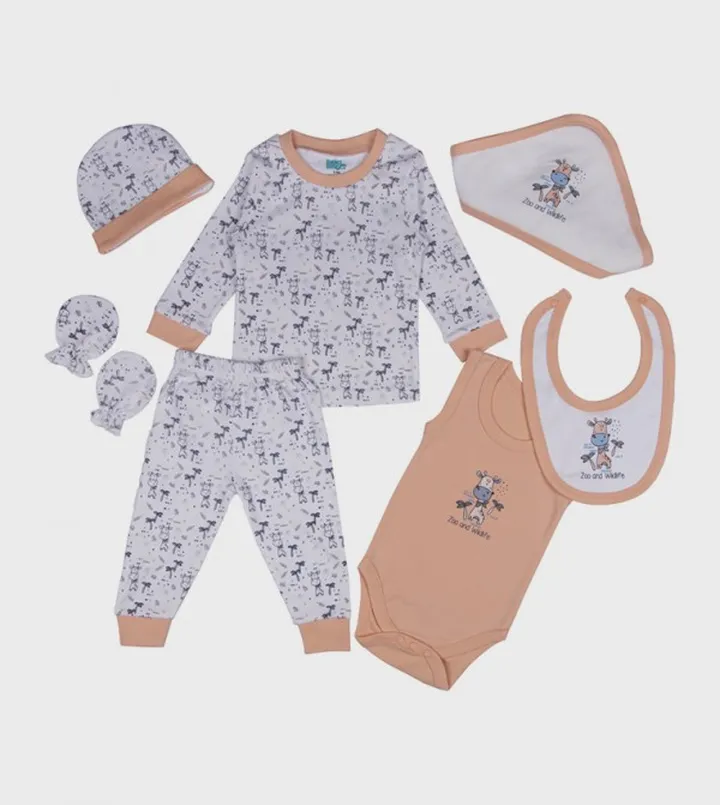 7 Piece Cotton Clothing Set