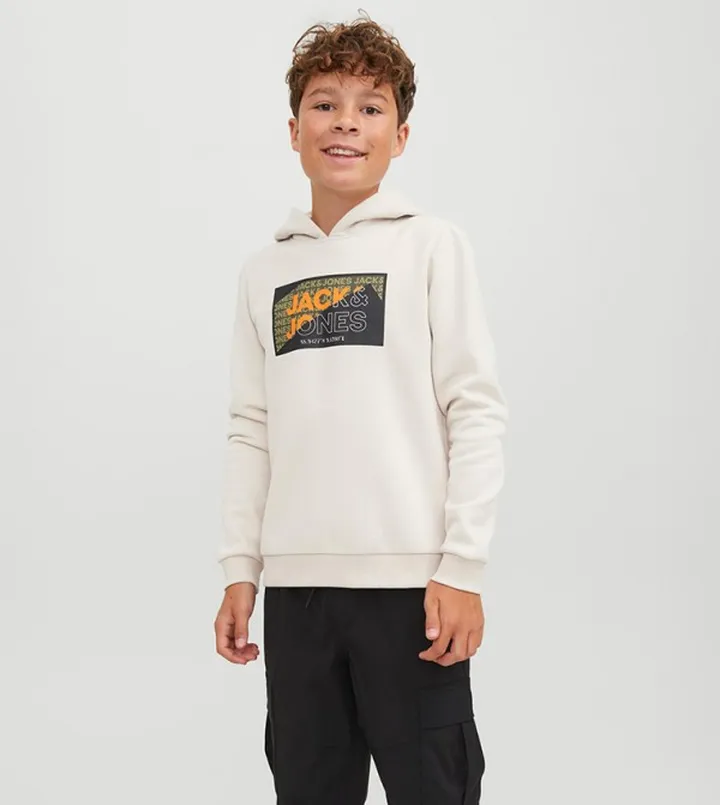 Logo Printed Long Sleeves Hoodie