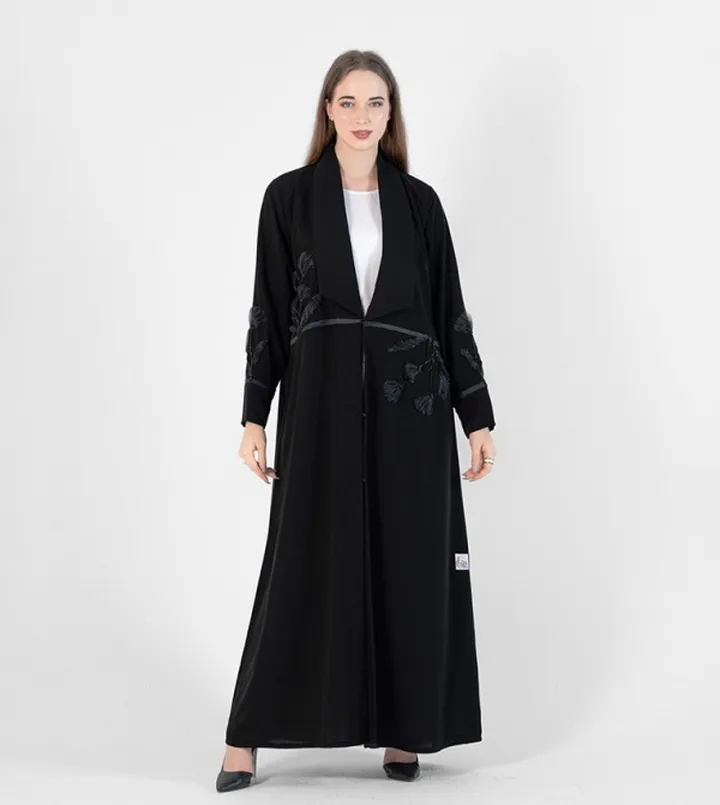 Embellished Long Sleeves Abaya
