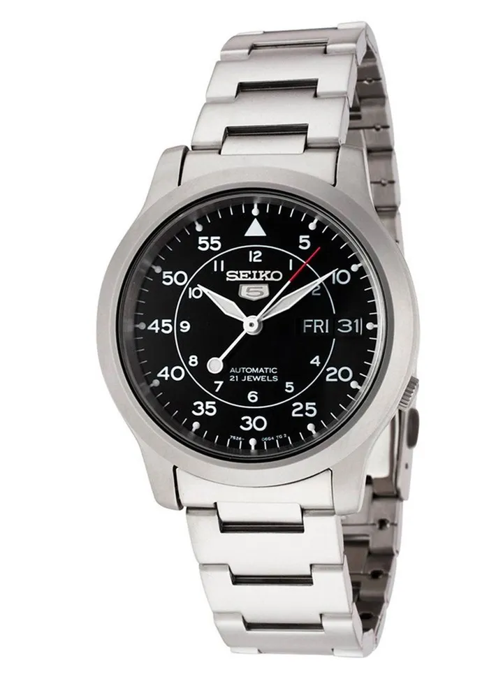 5 Automatic Analog Stainless Steel Men's Watch SNK809K1
