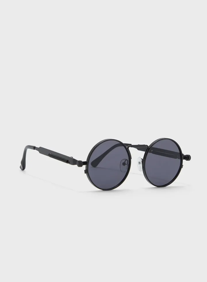 Casual Round Sunglasses