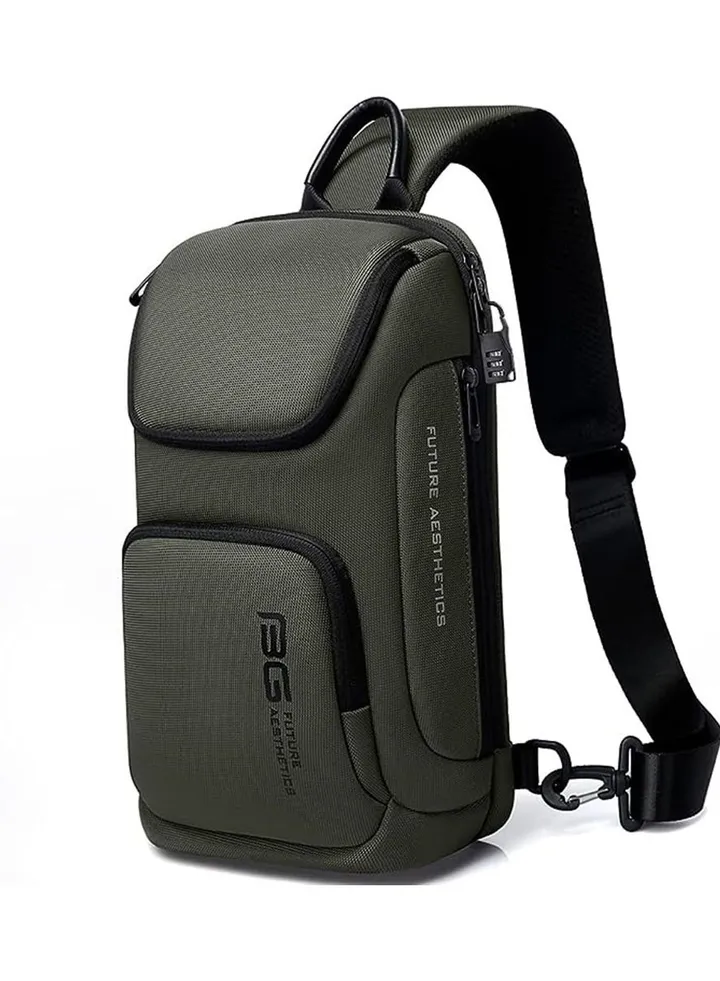 BANGE Sling Bag, Waterproof Men's Chest Bag Shoulder bags Crossbody Sling Backpack for Men or Women