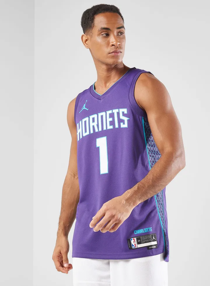 Charlotte Hornets Dri-Fit Swimming Jersey
