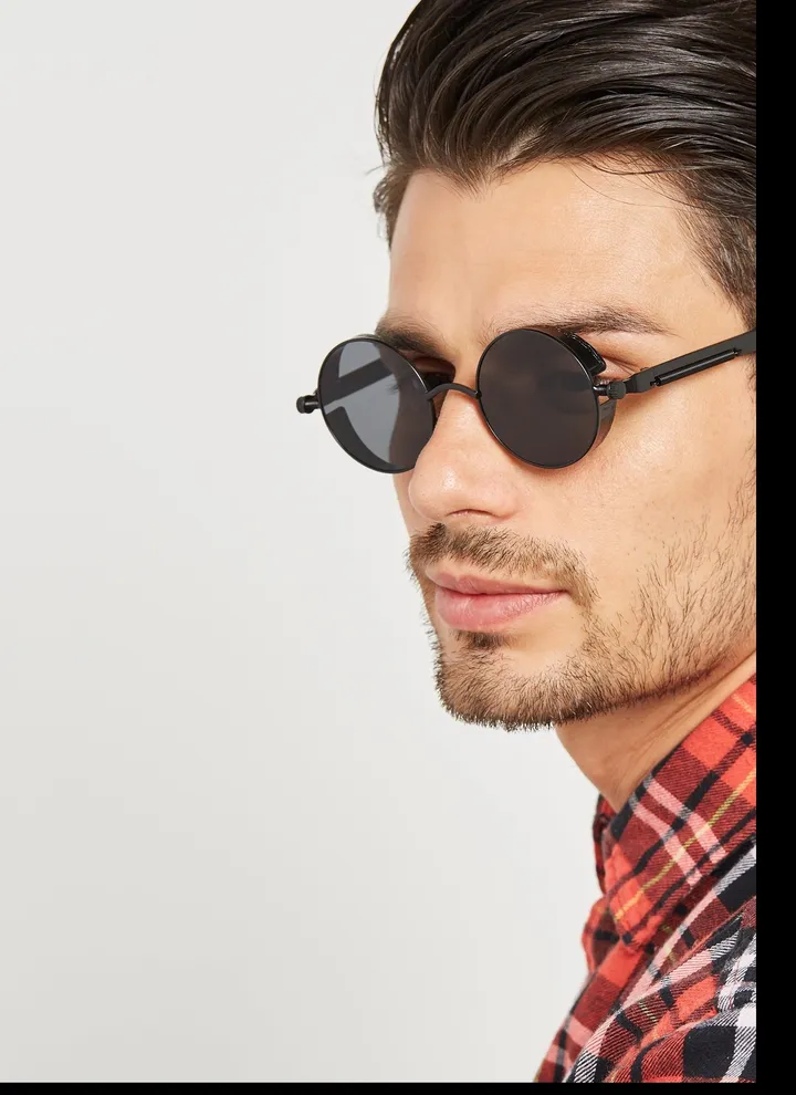 Men's Vintage Steampunk Sunglasses
