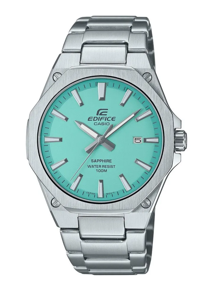 Edifce Sapphire Crystal Stainless Steel Men;s Watch EFR-S108D-2B New Release