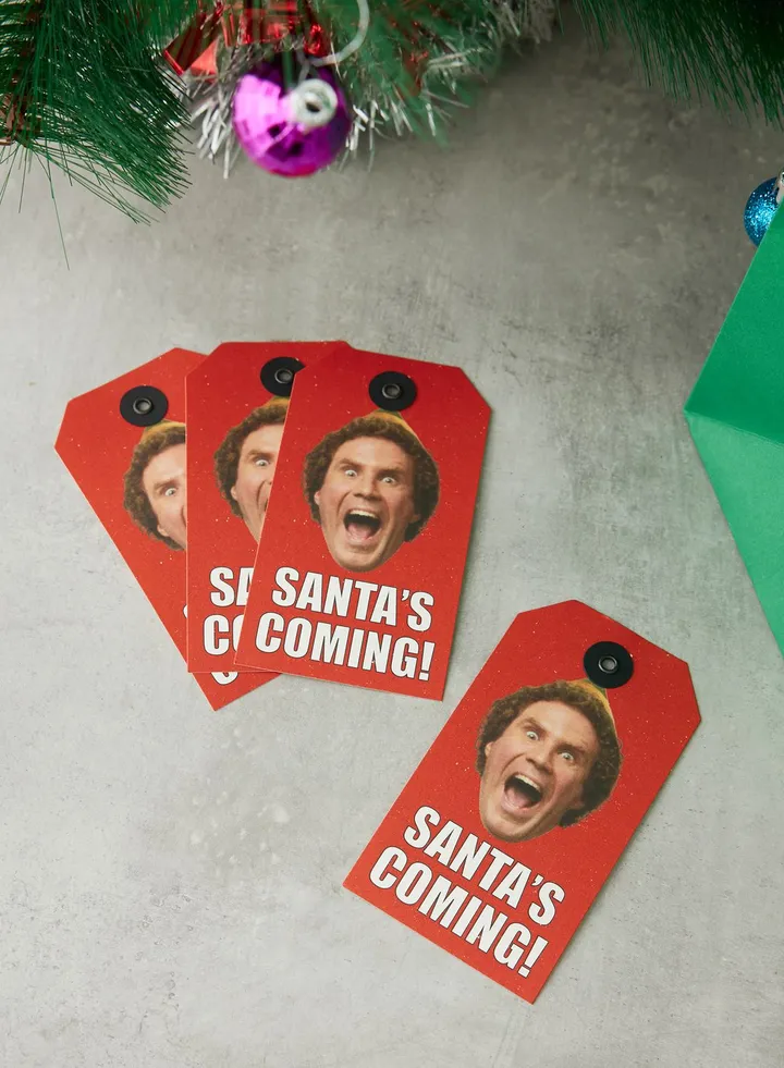 Elf Gift Tag 5 Pk
