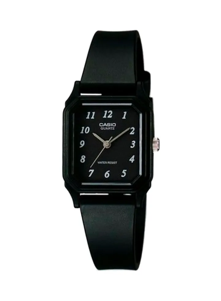 Women's Water Resistant Analog Watch LQ-142-1BDF (CN) - 23 mm - Black 
