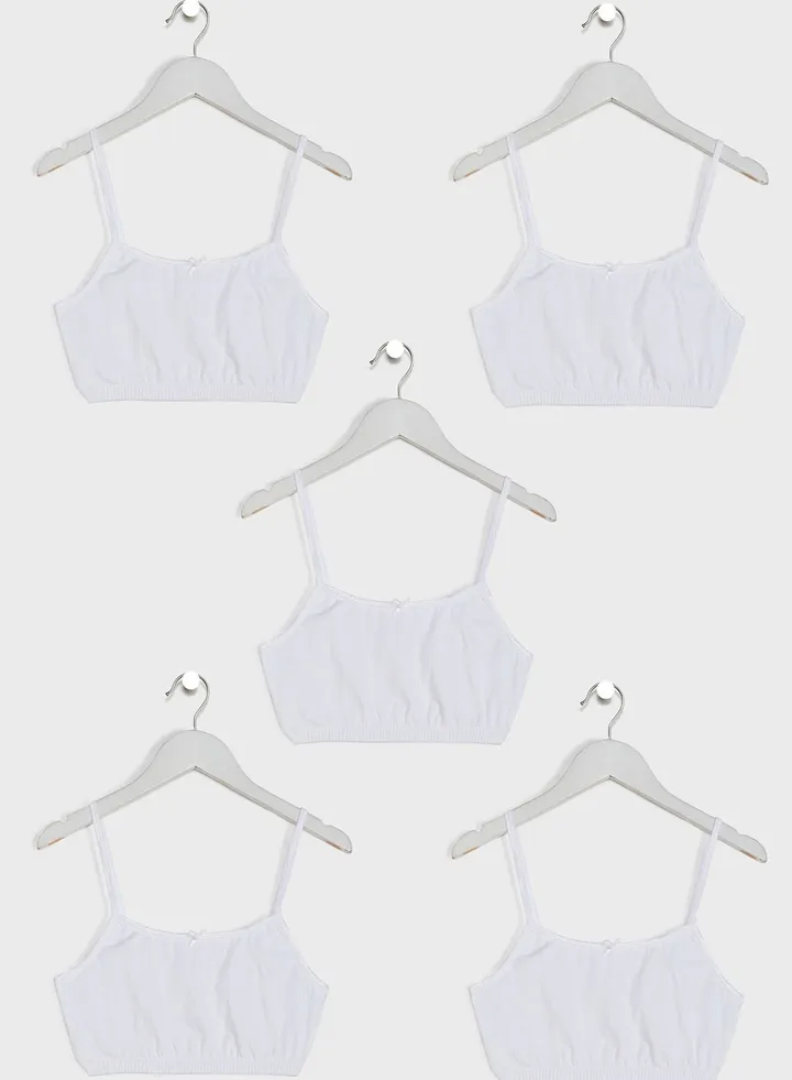 5 pack essential Teen bra